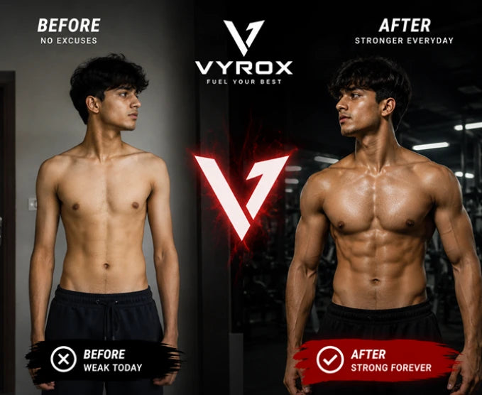 Vyrox before and after transformation